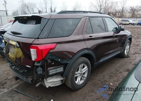 2020 Ford Explorer Xlt из США, поврежденный, VIN 1FMSK8DH8LGB62144